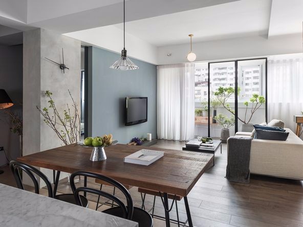 圆融广场二居99平米北欧风格装修案例-厨餐厅 圆融广场二居99平米北欧风格装修案例-厨餐厅