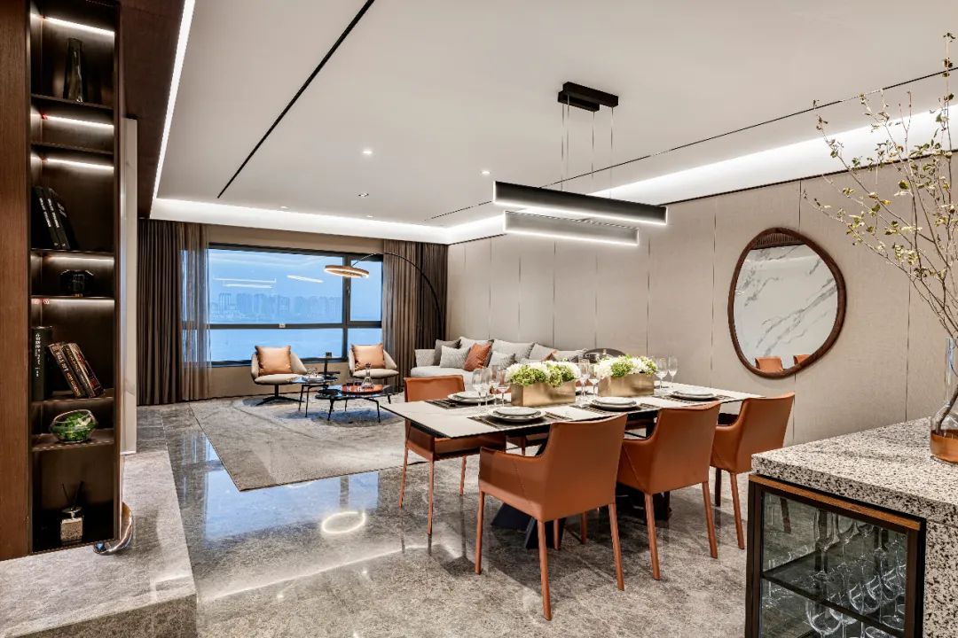 现代简约风格室内设计家装案例-餐厅 现代简约风格室内设计家装案例-餐厅